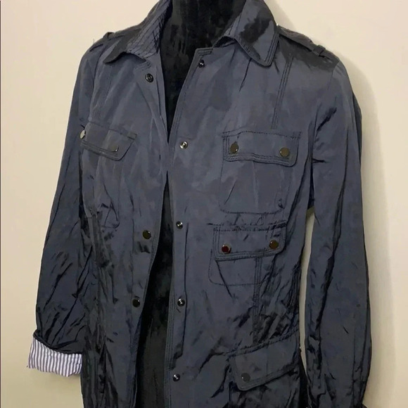 Zara Woman Black Button up Jacket Size Medium - Picture 1 of 8